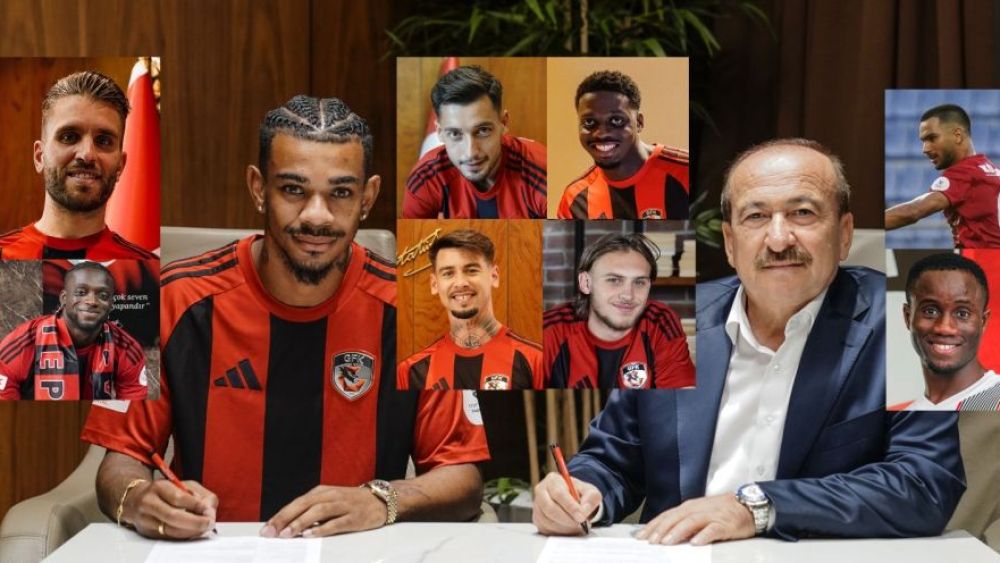 Gaziantep FK'dan transfer rekoru! Kimler geldi kimler?