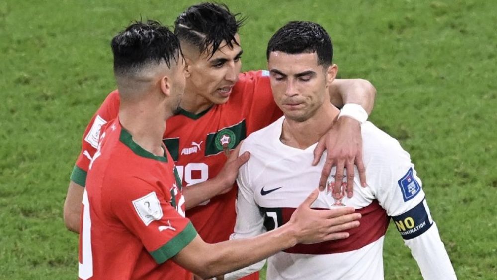 Fas, Cristiano Ronaldo’yu böyle ağlattı