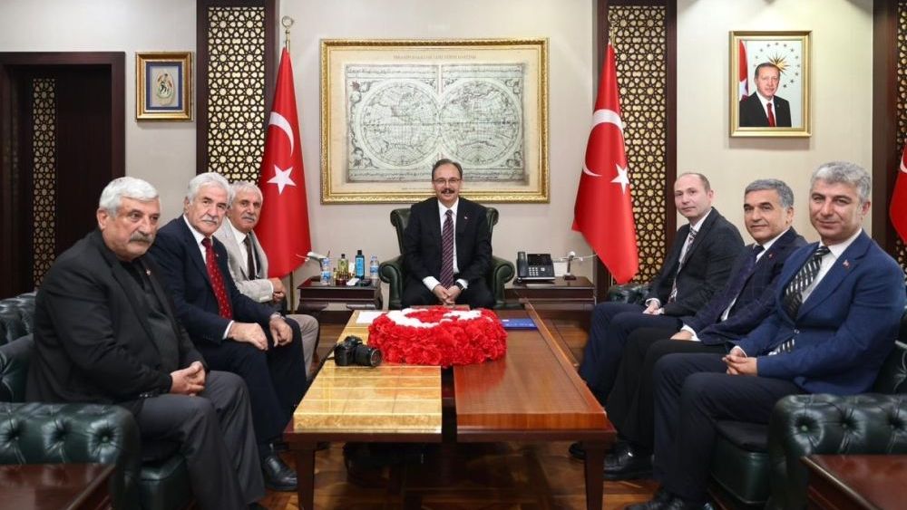 Gazetecilerden Siirt Valisi Kızılkaya’ya Ziyaret