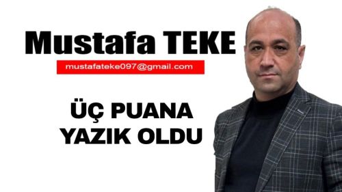 Mustafa Teke Yazdı.. Gaziantep FK’nın üç puanına yazık oldu