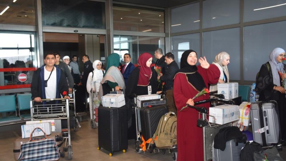 Şahinbey'li gençler Umre'den döndü