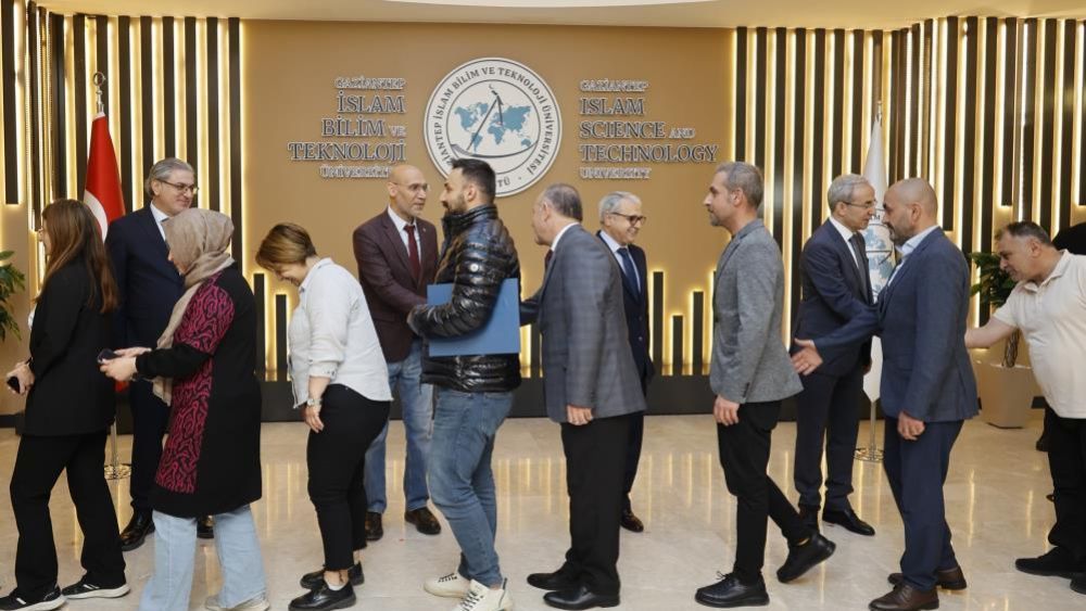 GİBTÜ’de geleneksel bayramlaşma töreni yapıldı