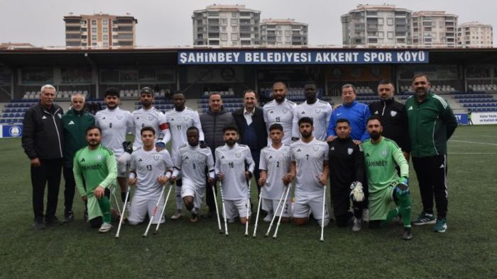 Şahinbey Ampute'den dört 4'lük galibiyet