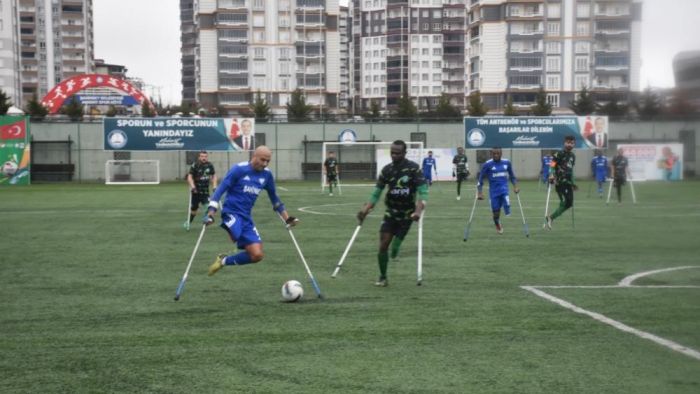 Şahinbey Ampute’den farklı galibiyet