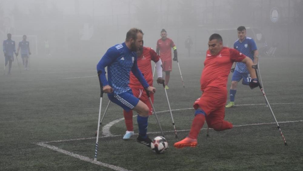 Şahinbey Ampute farklı galibiyet 10-0