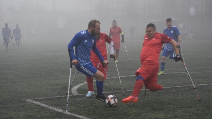 Şahinbey Ampute farklı galibiyet 10-0