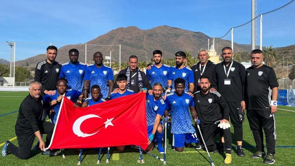 Avrupa’nın şampiyonu Şahinbey Ampute