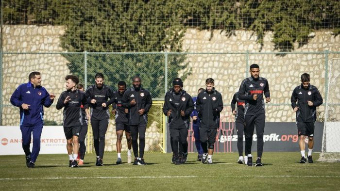 Gaziantep FK'da Alanyaspor mesaisi başladı