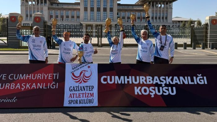 Gaziantep Atletizm'den 5 kupalık gurur