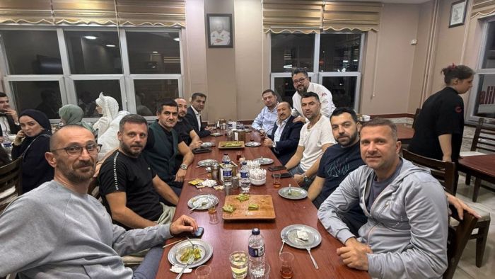 Gaziantep’in ünlü restoranı kasap Halil Usta Gaziantep FK’yı ağırladı