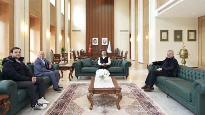 Abdulhadi Çelik’ten Vali Kemal Çeber’e ziyaret