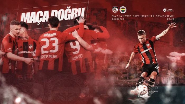 Gaziantep FK kupada Fenerbahçe’yi ağırlıyor