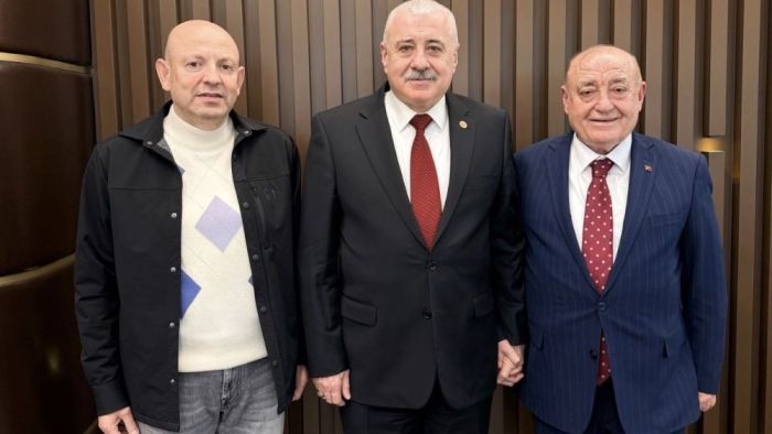 Sermet Atay ve Ünal Akdoğan’dan Bilal Çeker’e Ziyaret