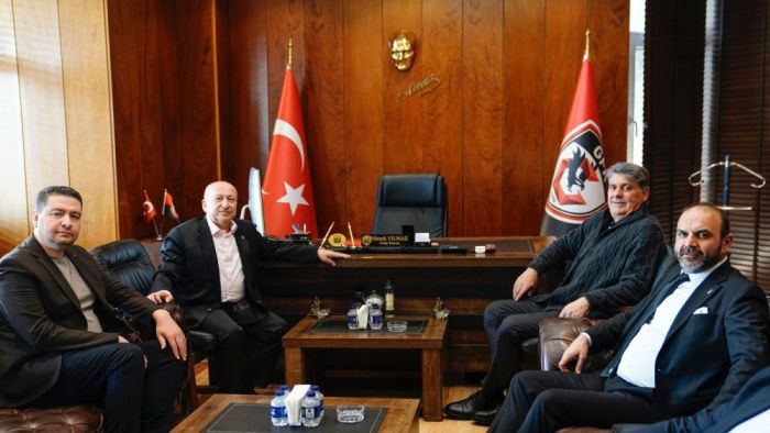 Beşiktaş başkanı Adalı’dan Gaziantep FK’ya anlamlı ziyaret