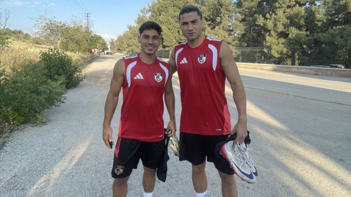 Gaziantep FK’nın yeni transferleri antrenmanda