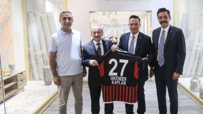 Gaziantep FK Başkanı Memik Yılmaz destek turunda
