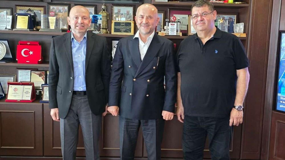 Galatasaraylı Yönetici Aygün’den Çeker’e ziyaret