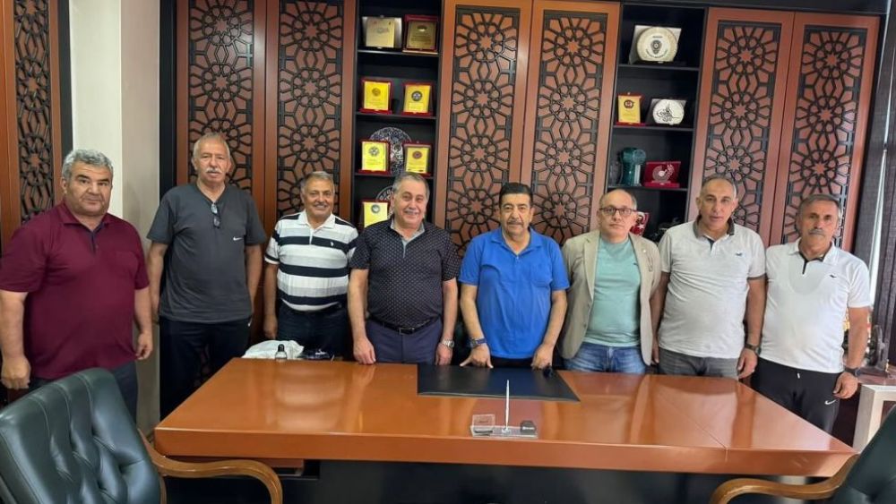 Mehmet Ay, ASKF Yönetimini ve Gaziantepspor Başkanı Özpineci’yi Ağırladı