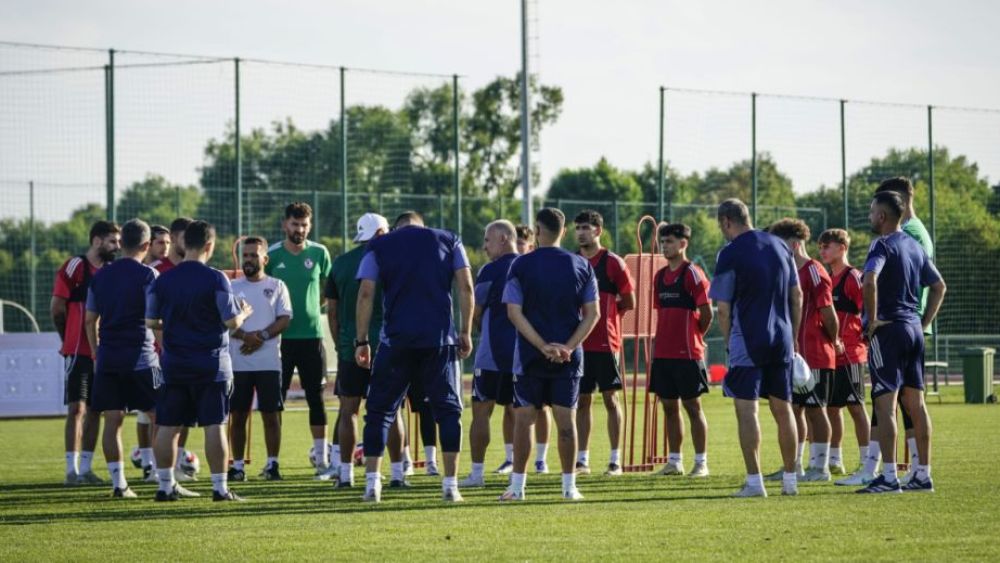 Gaziantep FK, Sırbistan’da sahaya indi