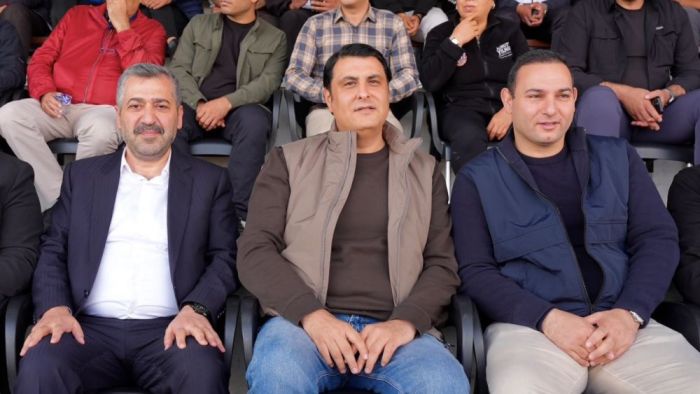 Şehitkamil’de hem sahada hem tribünde dostluk kazandı