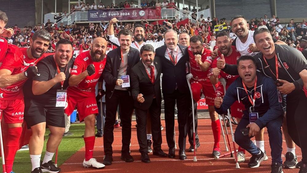 Ampute Milli Takımımız 3. Kez Avrupa Şampiyonu