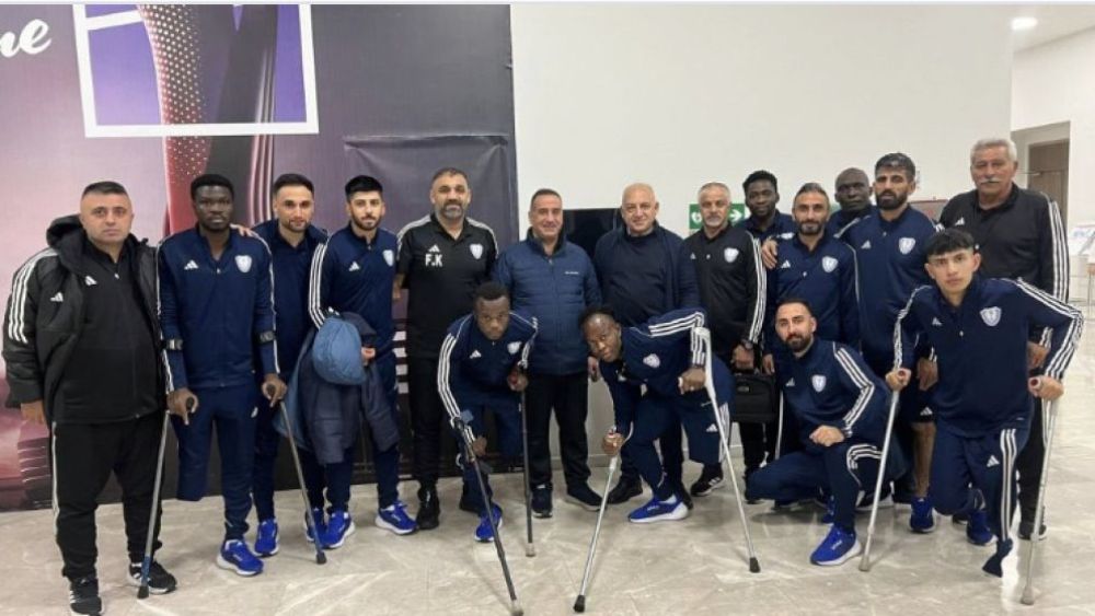 TFF, Şahinbey Ampute’yi kutladı