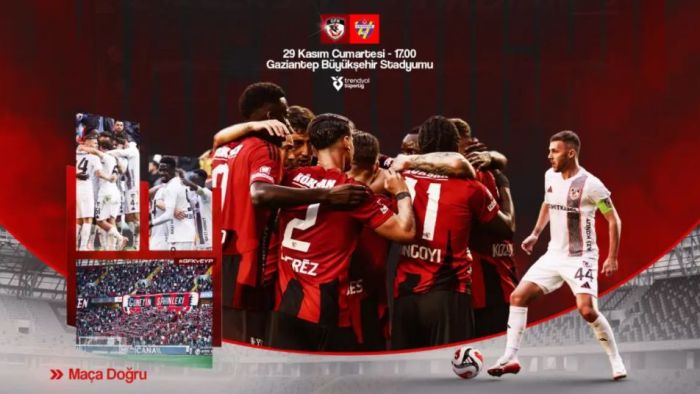 Gaziantep FK, Eyüpspor karşısında seri peşinde