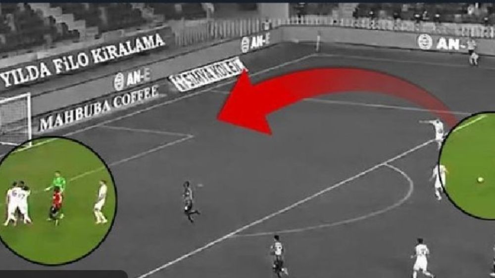 Gaziantep FK - Eyüpspor maçında ilginç gol