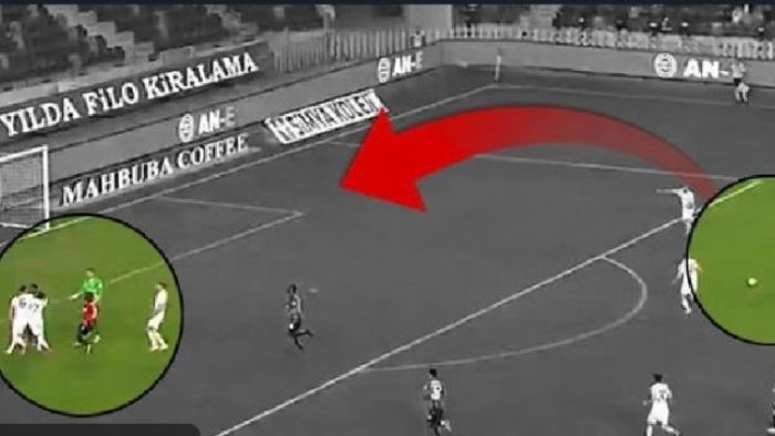Gaziantep FK - Eyüpspor maçında ilginç gol