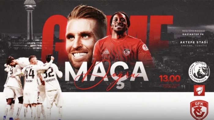 Gaziantep FK kupada moral arıyor! Rakip Keçiörengücü