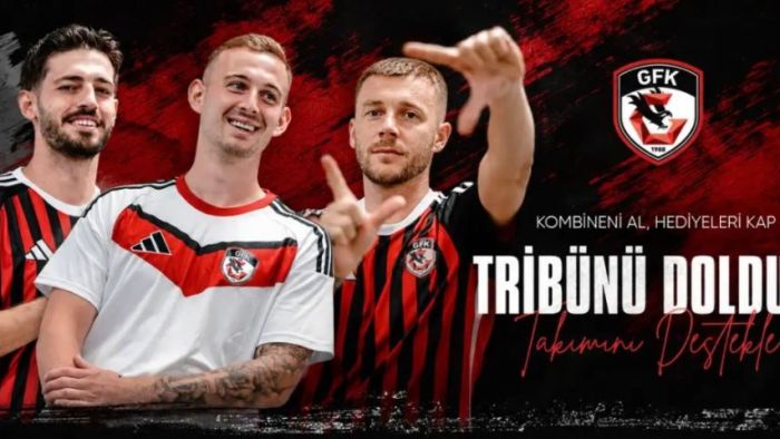 Gaziantep FK, taraftarlara forma ve top veriyor