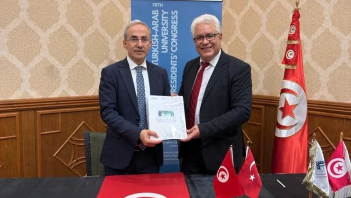 Rektör Demir, 5. Türk-Arap Üniversite Rektörleri Kongresi’ne katıldı