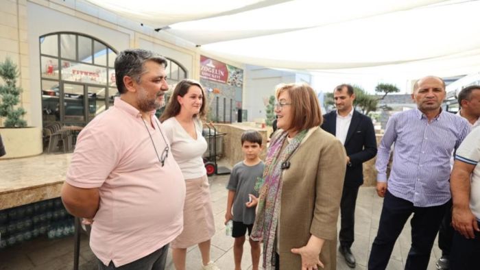 Başkan Şahin, yeni bahçe çalışmalarını inceledi