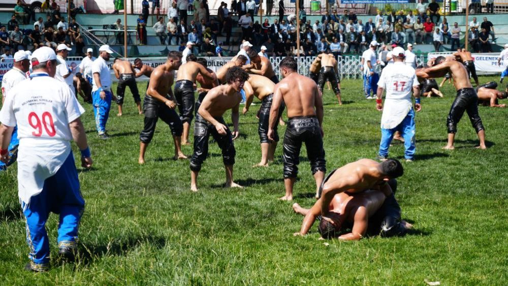 Türkiye Yağlı Güreş Ligi 2. Etabı, Gaziantep'te başladı