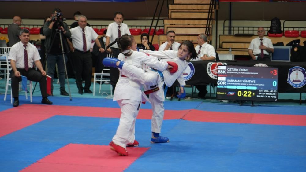 Türkiye Minikler Karate Şampiyonası Gaziantep’te başladı