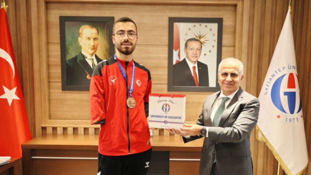Gaziantep Üniversitesi'nin gururu Osman Ertürk